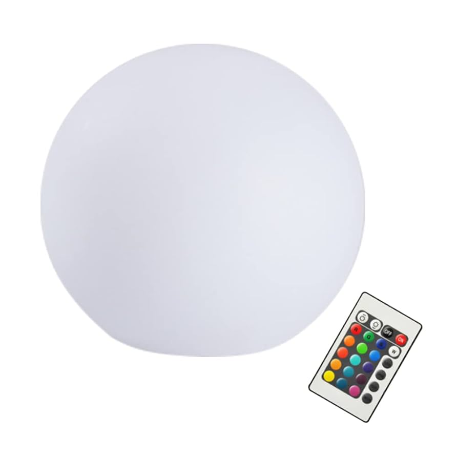 充電式 LEDボールライト 16色のカラーモード Amazon.co.jp : LED ボールランプ 直径20cm ボールライト 16色